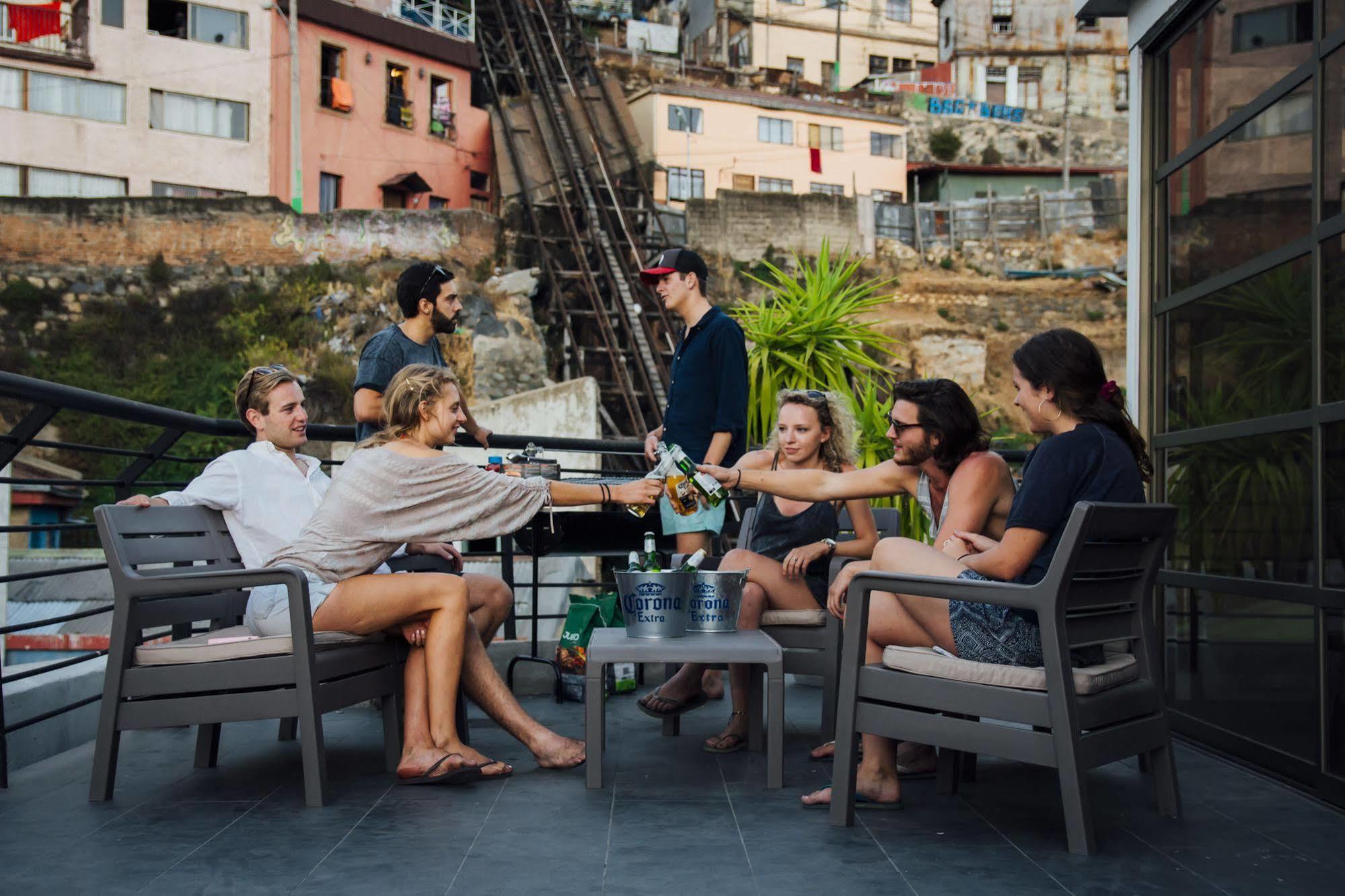 La Joya Hostel Valparaíso Eksteriør billede